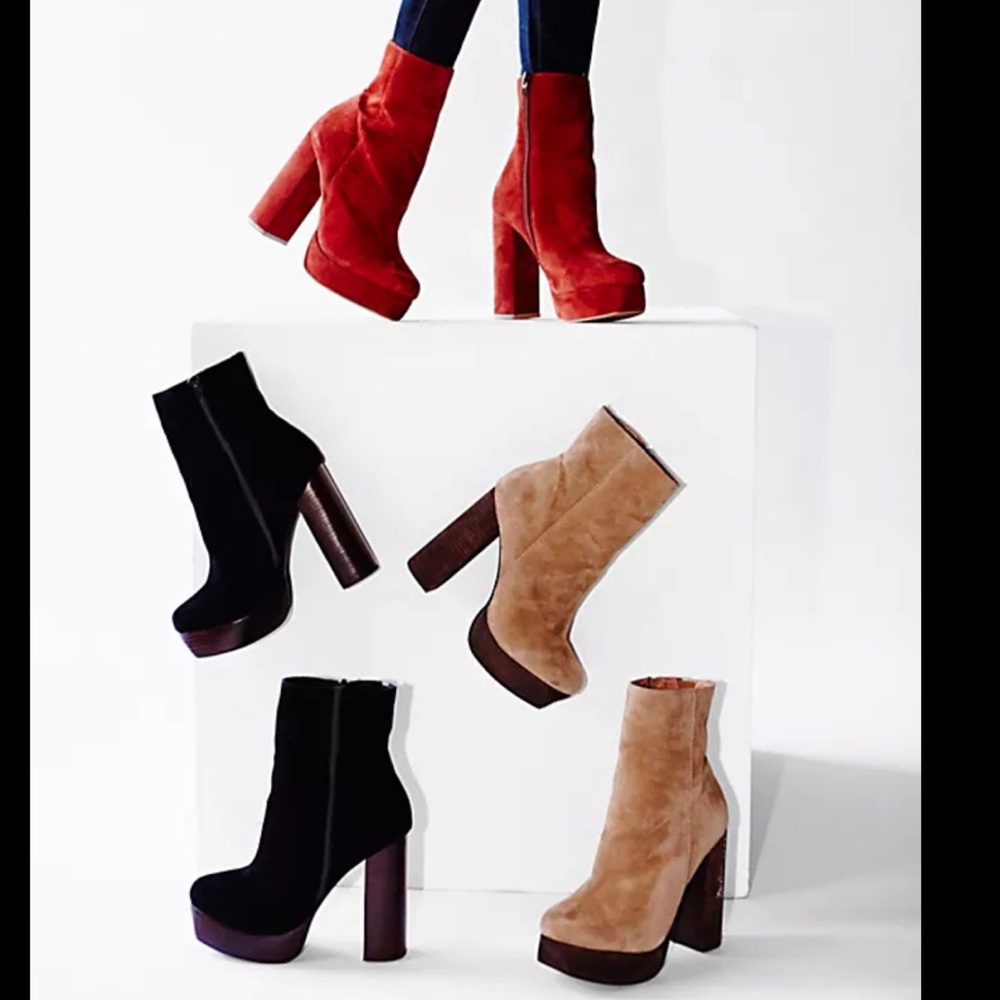 Jeffrey Campbell Skyline Platform Ankle Boots
